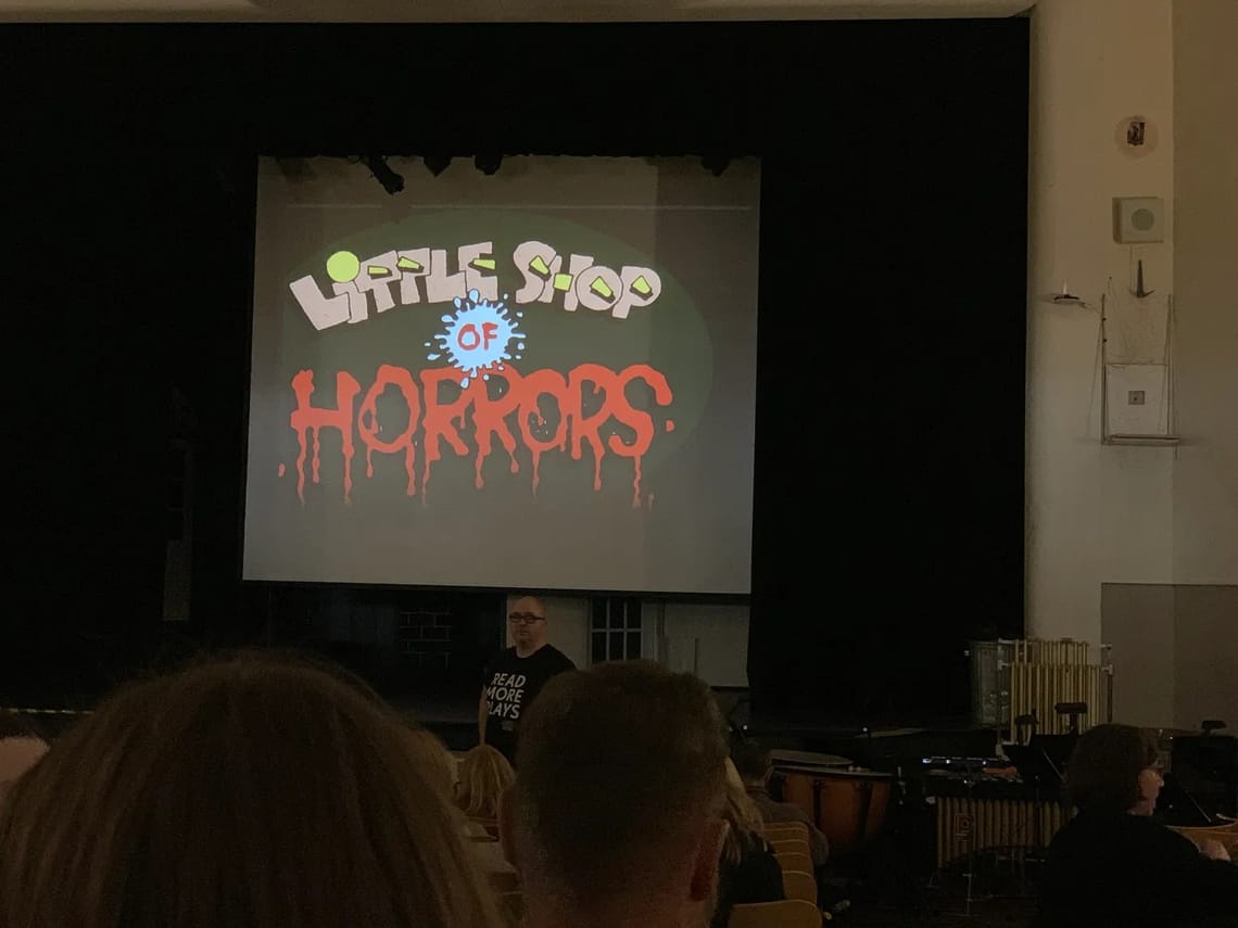 A night at high school musical theatre